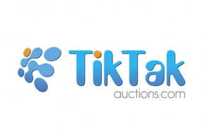 עיצוב לוגו אתר מכירות פומביות TIKTAK