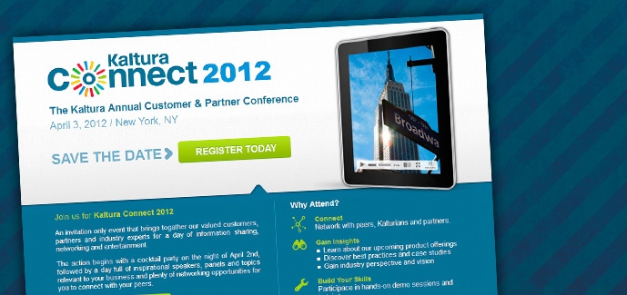 Kaltura Connect 2012